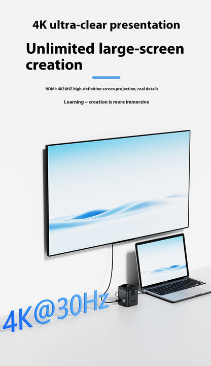 SpeedSync Magnetic Dock Hub - Claztsy