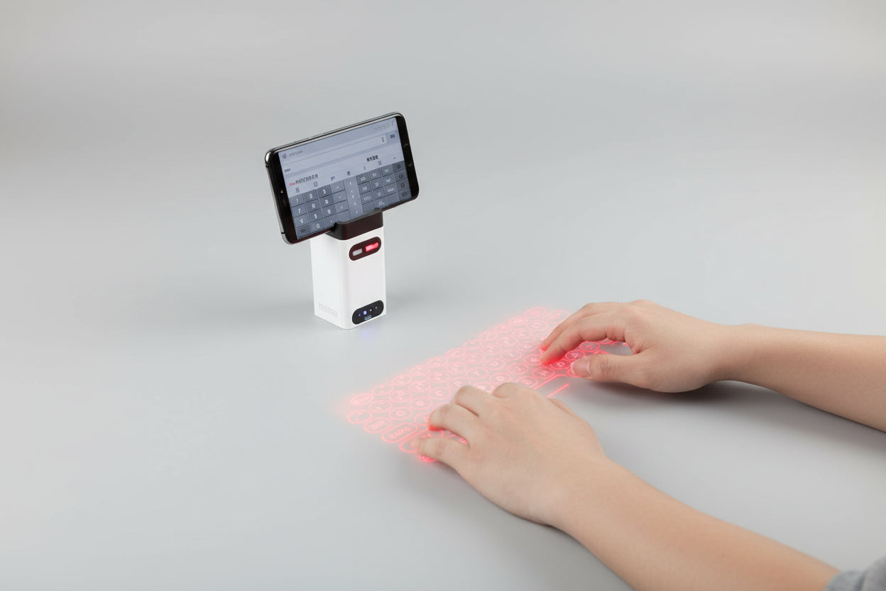 Virtual Laser Keyboard Bluetooth Wireless Projector - undefined