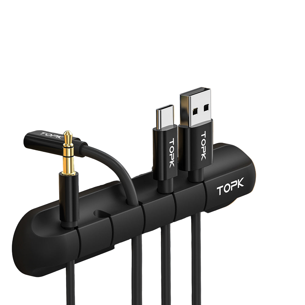 Silicone USB Cable Winder Organizer - Claztsy