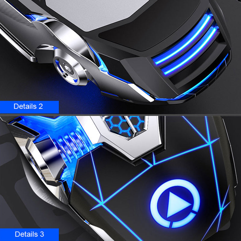 Rechargeable wireless mouse - Claztsy