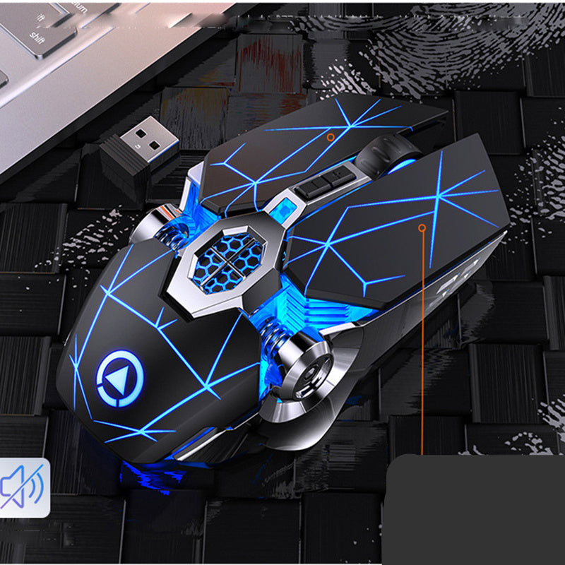 Rechargeable wireless mouse - Claztsy