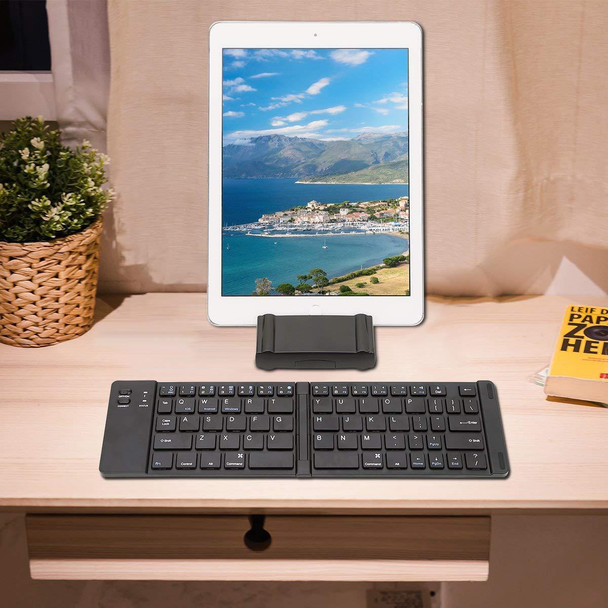 Mini Wireless Foldable Keyboard - Claztsy