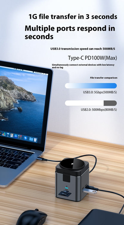 SpeedSync Magnetic Dock Hub - Claztsy