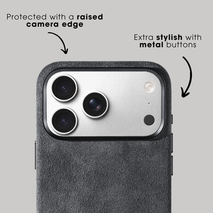Jesse Alcantara leather Case
