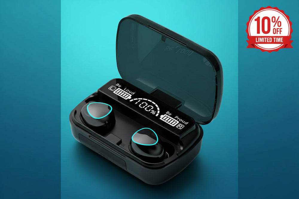 New Arrival M10 Earphone Wireless Headset High Quality Perfect Sound Earbuds Sports Game Music BT Headphone with Power Bank