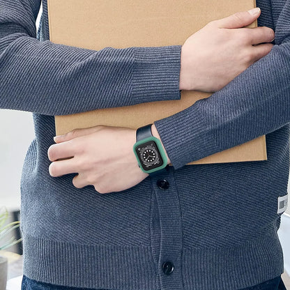 Cover for Apple Watch Case 45mm 41mm 44mm 40mm 42mm 38mm 46 49 mm Accessories PC Protector bumper iWatch Series 8 7 SE 6 5 4 3 9