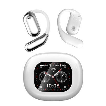 Ear-mounted LCD Color Screen Bluetooth Headset Smart AI Translation Headphones - Claztsy