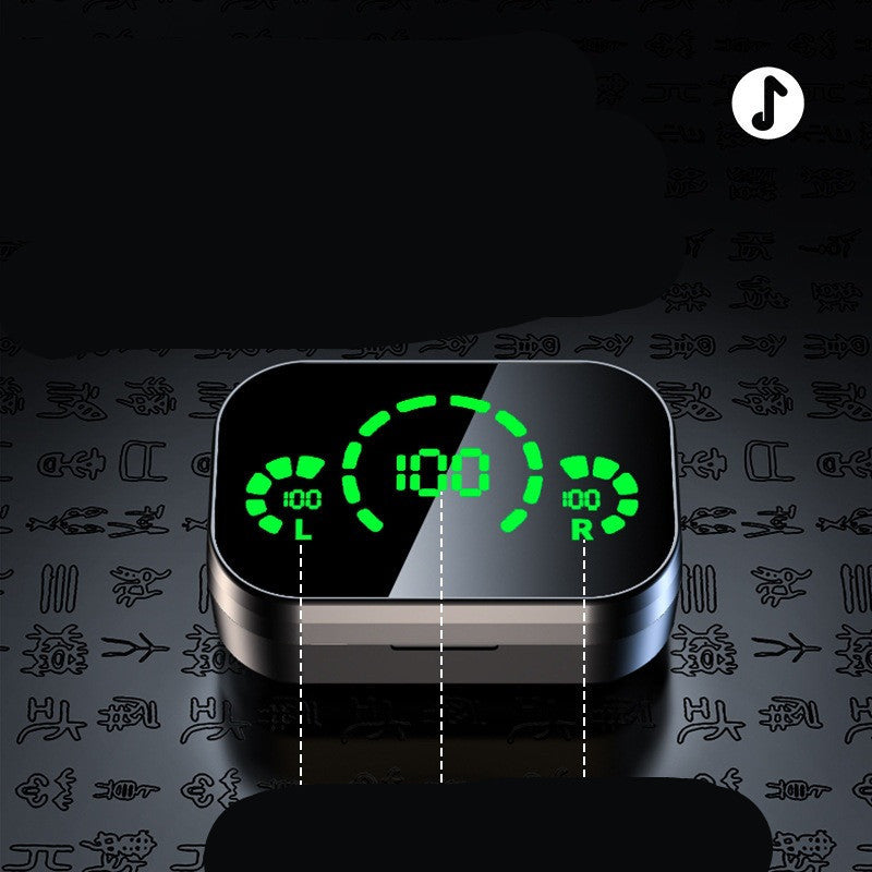 Digital Display Headset TWS Large Screen Smart - Claztsy